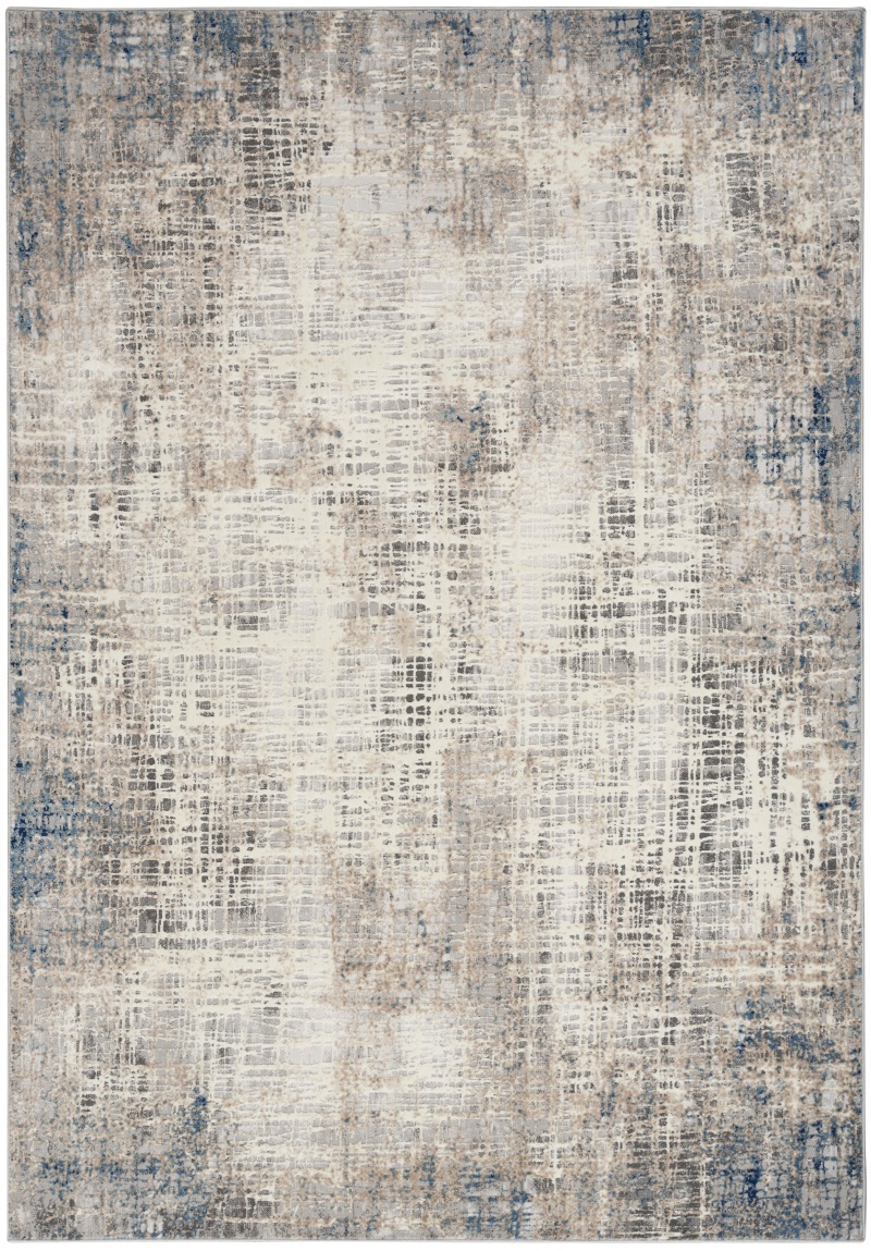 Calvin Klein Infinity Blue Multicolor Area Rug