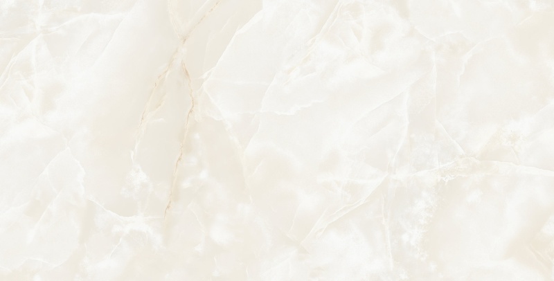 Onyx Ivory Polished Porcelain Tile, 24" x 48"