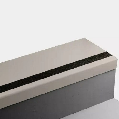 Johnsonite Shoreline Hammered Rubber Angle Fit Stair Tread