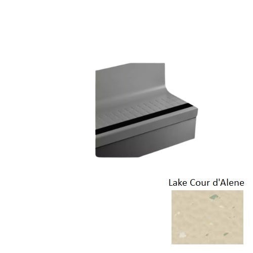 Johnsonite Lake Cour d'Alene Raised Square Rubber Moulding / Trim