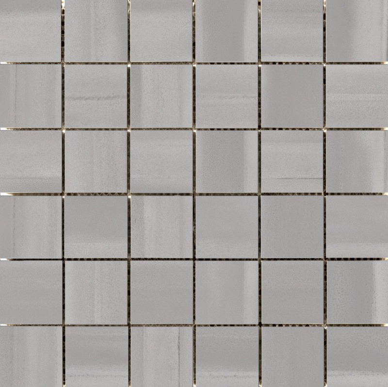 Silhouette Shadow Matte Porcelain Mosaic, 2" x 2"