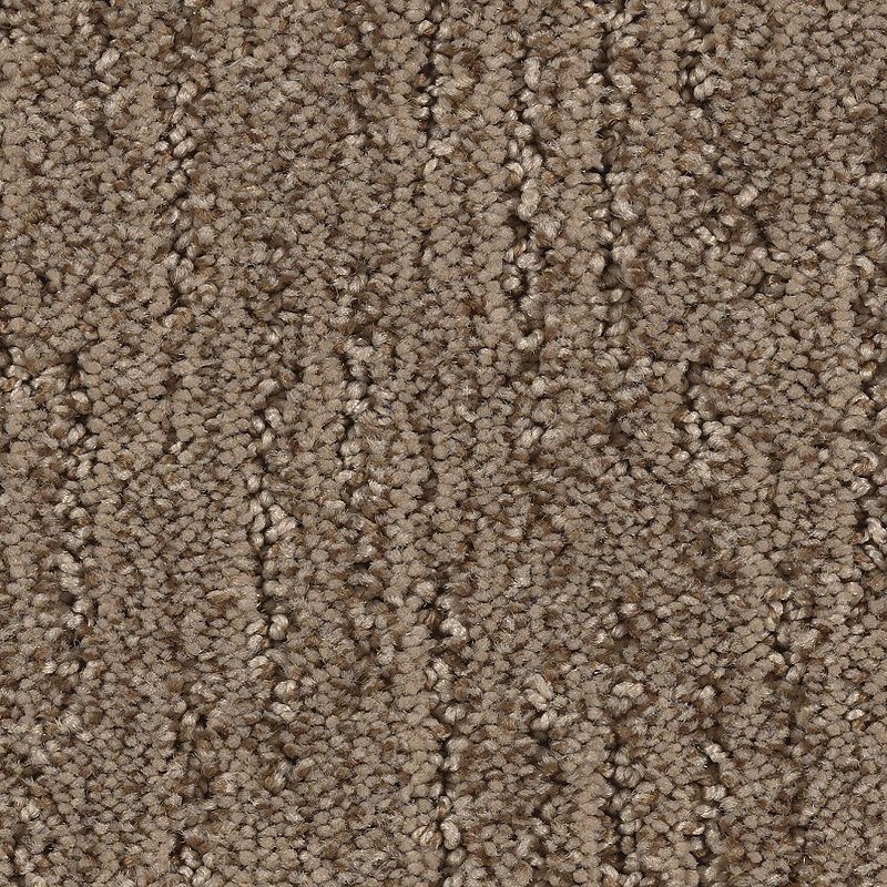 Sculptured Touch Honey Bronze Polyester Carpet - Pattern