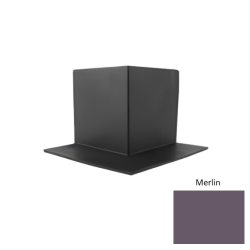 Pinnacle Merlin Rubber Sanitary Toe Outside Corner - 4"