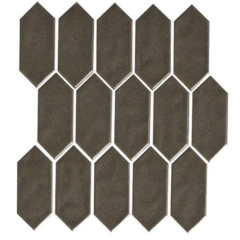 Artezen Metallic Vibe Ceramic Mosaic - 2" X 5" Picket - Glossy