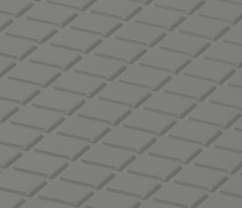 Johnsonite Thunder Diamond Solid Color Rubber Tile