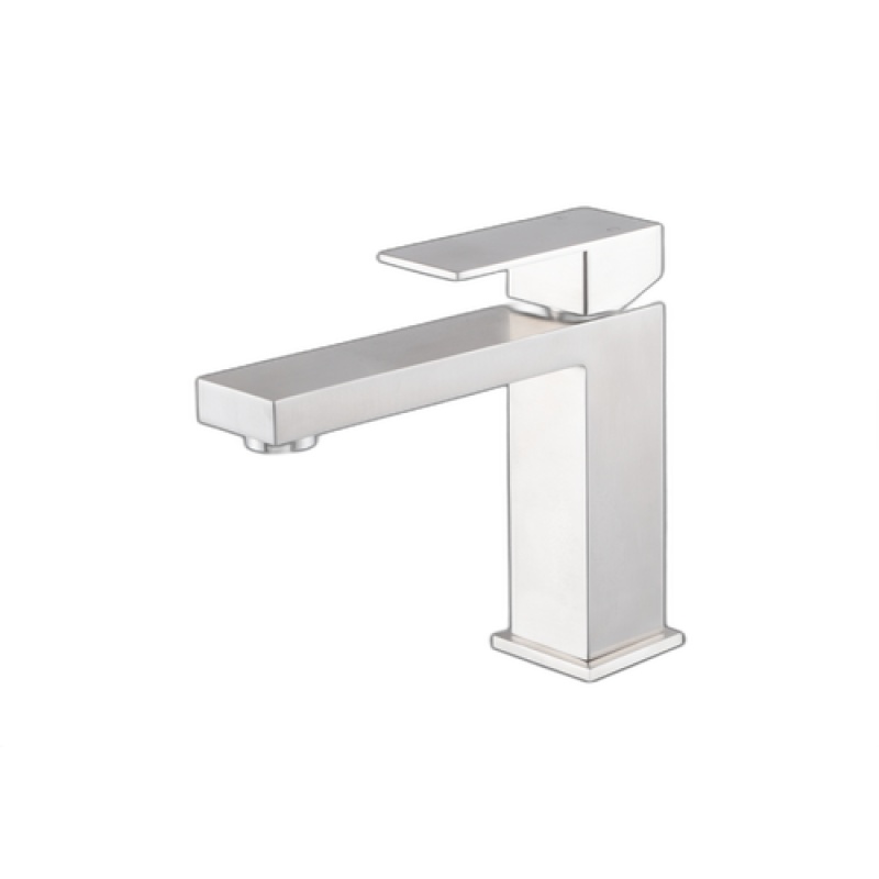 Burney Brushed Nickel Bathroom Faucet