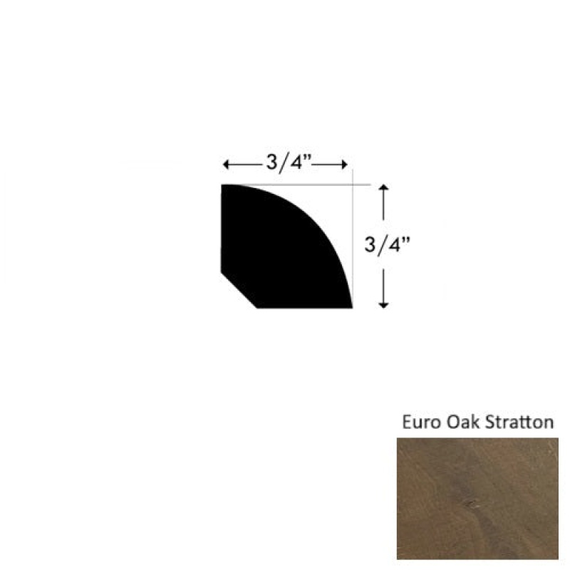 Mill Creek Euro Oak Stratton Quarter Round