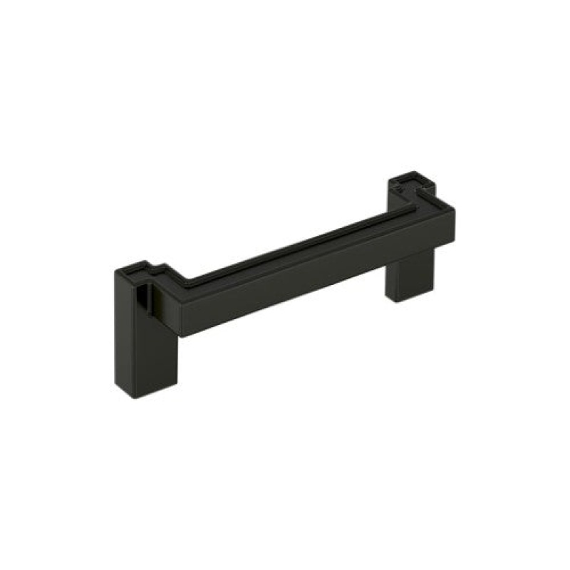 Rockhurst Zinc Bar Cabinet Pull - Matte Black