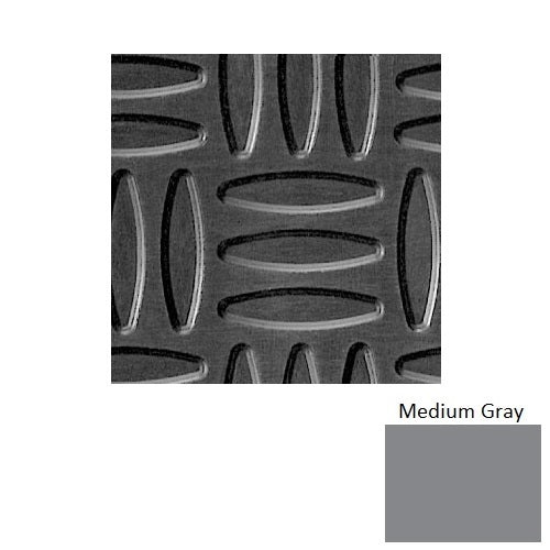 Flextones Medium Gray Wv Weave Rubber Tile