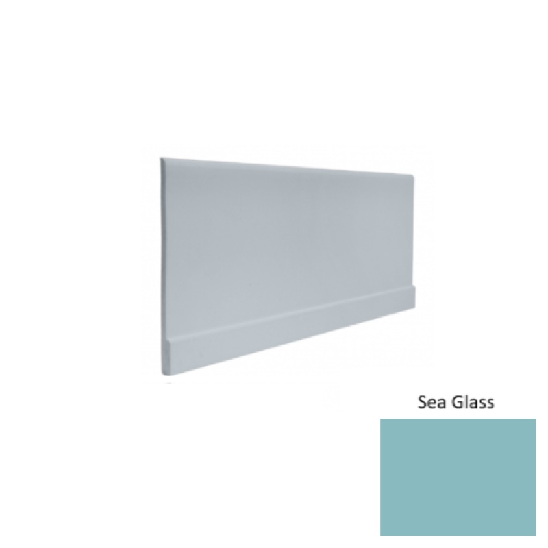 Contours #00 Simplicity Sea Glass Rubber Profiled Wall Base