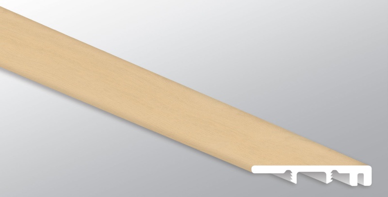 Everlife Lvt Wayne Parc Reserve Mellshire Luxury Vinyl Moulding / Trim - 1.5" X 94" End Cap - Low Gloss