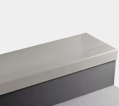 Johnsonite White Sand Fast Lane Rubber Stair Tread