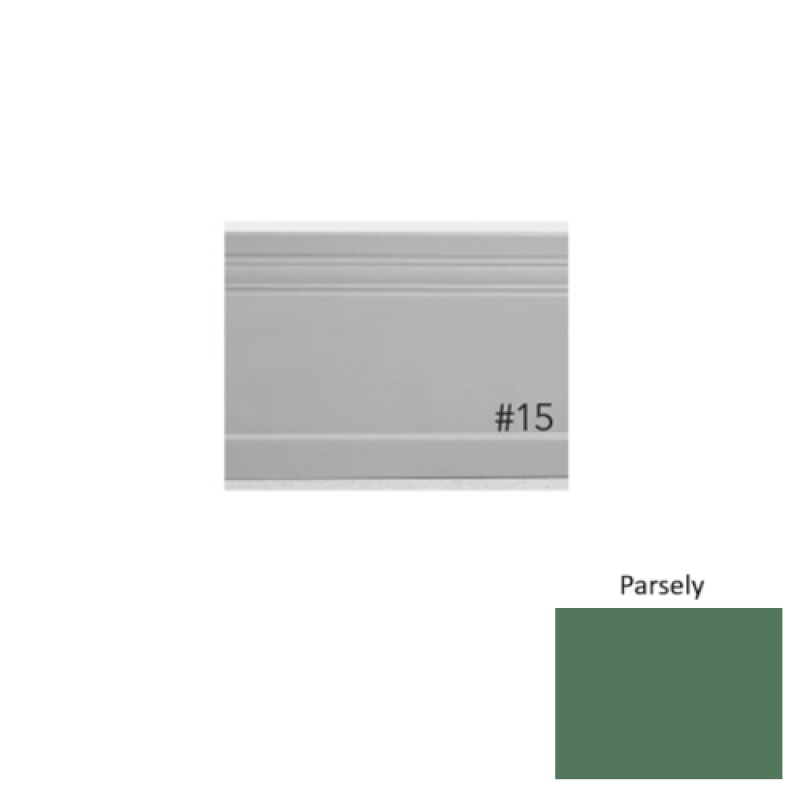 Pinnacle Plus #15 Impluse Parsely Rubber Coil Wall Base - 5 1/4" X 60 Ft