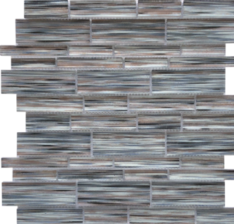 Aquatica Altona Freeport Glass Mosaic - Multi Linear - Glossy