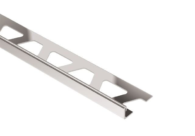 Schiene L Angle Metal Tile Edging Trim - Stainless Steel