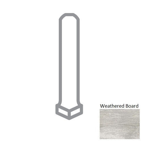 Crate Weathered Board Porcelain Wall Trim