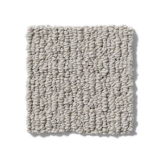 Casual Mood Iced Gray Nylon Carpet - Pattern