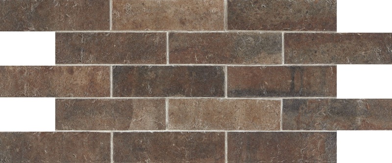 Brickwork Terrace Porcelain Paver - Matte - 4" X 8"