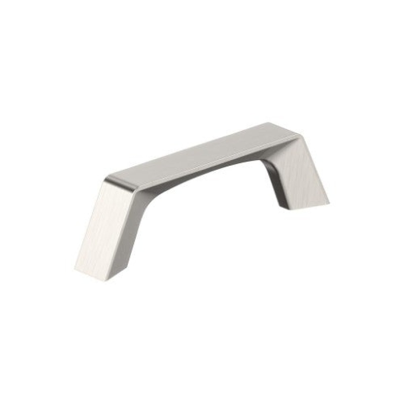 Evolve Zinc Arch Cabinet Pull - Satin Nickel