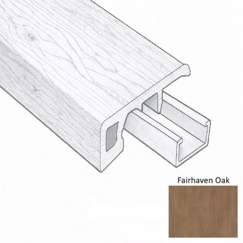 Coretec Pro Plus Integrated Bevel Fairhaven Oak Baby Threshold