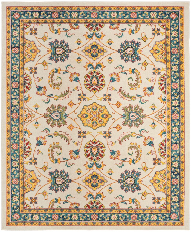 Nourison Essentials Ivory Gold Area Rug