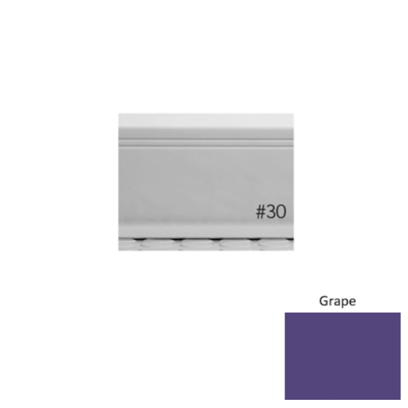 Pinnacle Plus #30 Sketch Grape Rubber Coil Wall Base