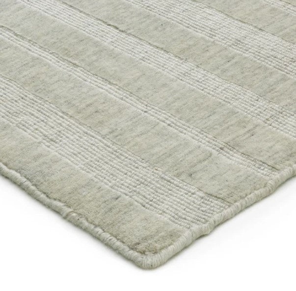 Antrim Deva Defined Platinum Wool Blend Area Rug 9 Ft x 12 Ft
