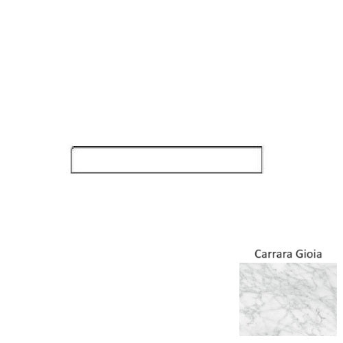 La Marca Carrara Gioia Porcelain Floor & Wall Trim 3" x 12" Bullnose