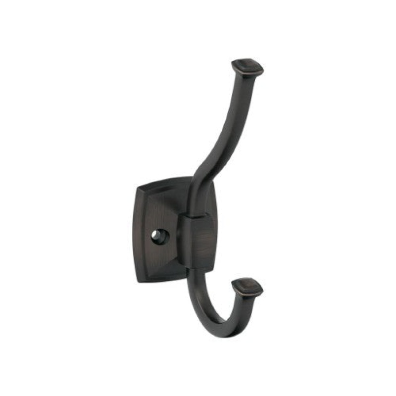 Kinsale Zinc Double Prong Decorative Hook