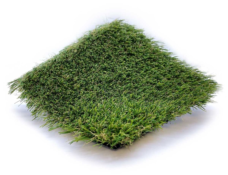 St. Andrews Field Green / Apple Green Polyethylene & Polypropylene Landscape Turf - Polyurethane