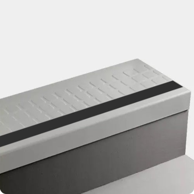 Johnsonite Cotton Raised Square Rubber Stair Tread
