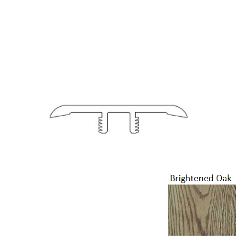 Exquisite Brightened Oak Hardwood T Molding