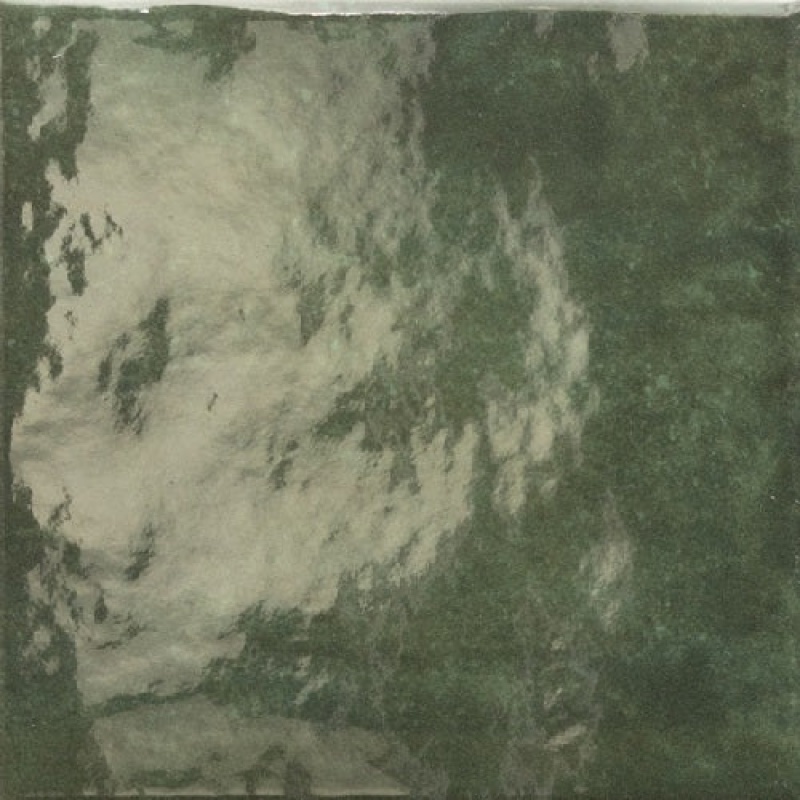 Splash Green Porcelain Tile - Glossy - 6" X 6"