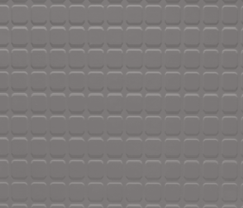 Johnsonite Shaded Raised Square Solid Color Rubber Tile - Textured