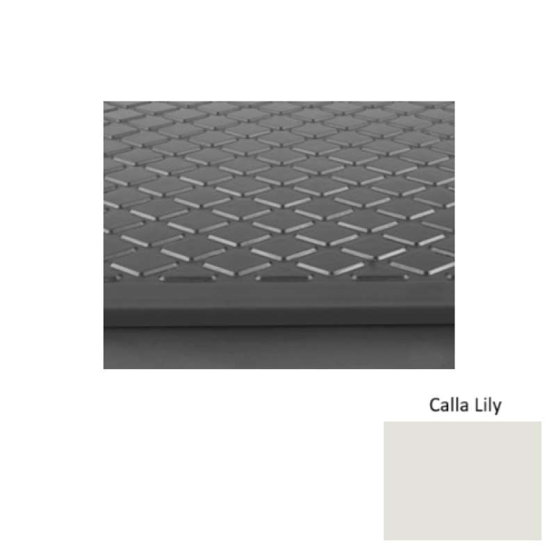 Solid 31 Calla Lily Diamond Rubber Stair Tread - Textured