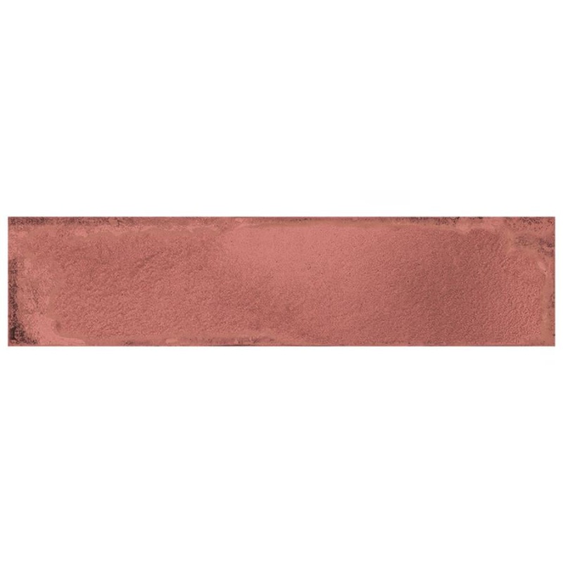 Luca Garnet Ceramic Tile - Glossy - 3 1/8" X 12 3/8"