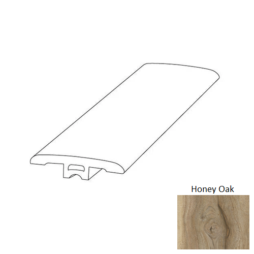 Luxwood Honey Oak Luxury Vinyl T Molding Trim