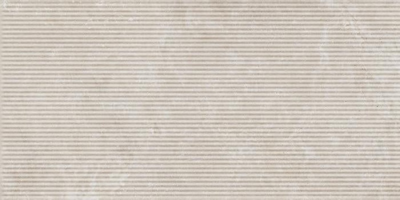 Realstone Travertino Struttura Caneto 3D Cross Bianco Porcelain Tile - Matte - 24" X 48"