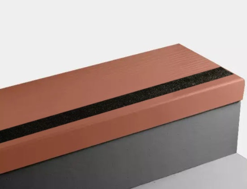 Johnsonite Tangerine Tango Bamboo Stair Tread Trim