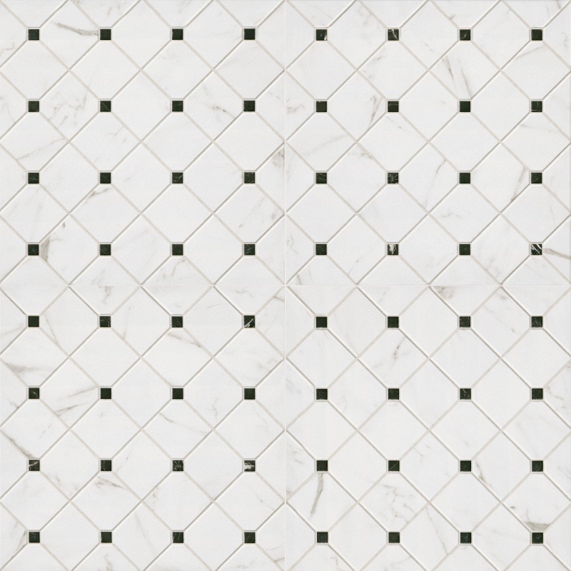 Casa Bianchi Porcelain Tile - Matte - 17" X 17"