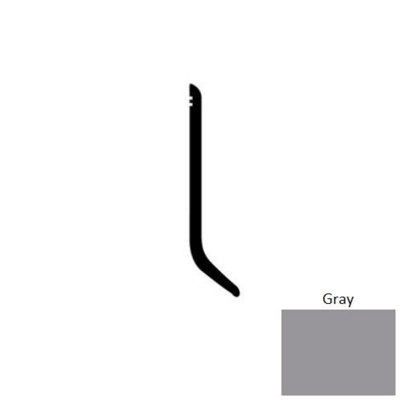 Gray Vinyl Wall Base 4" x 120 Ft x .080" Cove