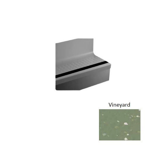 Johnsonite Vineyard Raised Round Rubber Moulding Trim