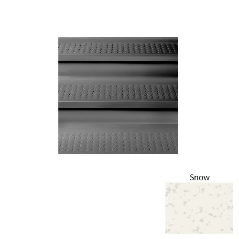 Symmetry 96 Snow Vantage With Riser Rubber (Sq) Stair Tread With Dupont Kevlar - Textured