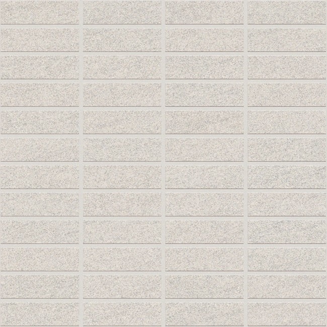 Vultara Alabaster Porcelain Mosaic - 1" X 3" - Matte