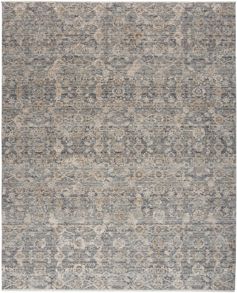 Lynx Charcoal Vintage Area Rug 9 ft x 11 ft