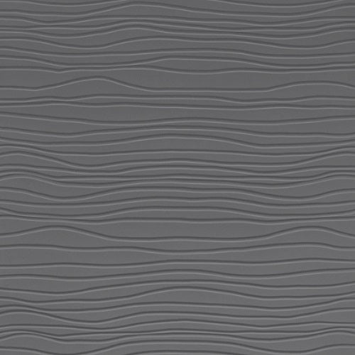 Johnsonite Black Bamboo Solid Color Rubber Tile - Textured - 24" X 24"