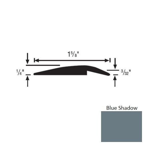 Flextones Blue Shadow Vinyl 156 Underslung Reducer