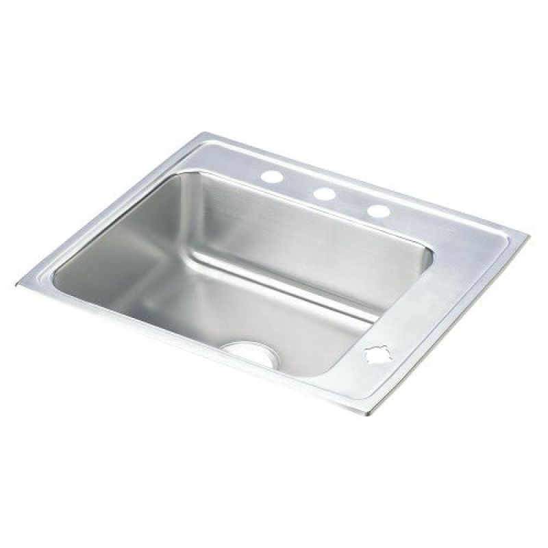 Lustertone Classic Stainless Steel Drop-In Kitchen Sink