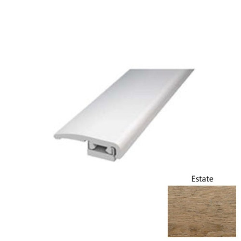 Halverton Estate Luxury Vinyl Moulding / Trim - 1 3/8" X 94" End Cap - Superguardx Technology