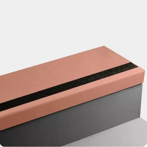 Tangerine Tango Rubber Stair Tread Trim